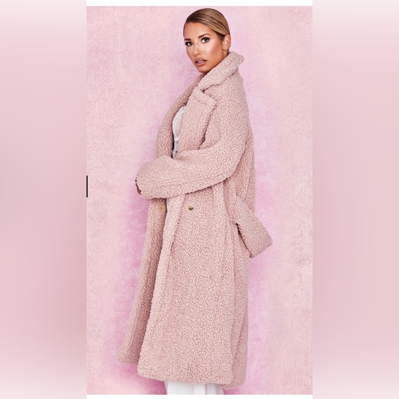 House of CB Blush Teddy Jacket - Picture 2 of 6